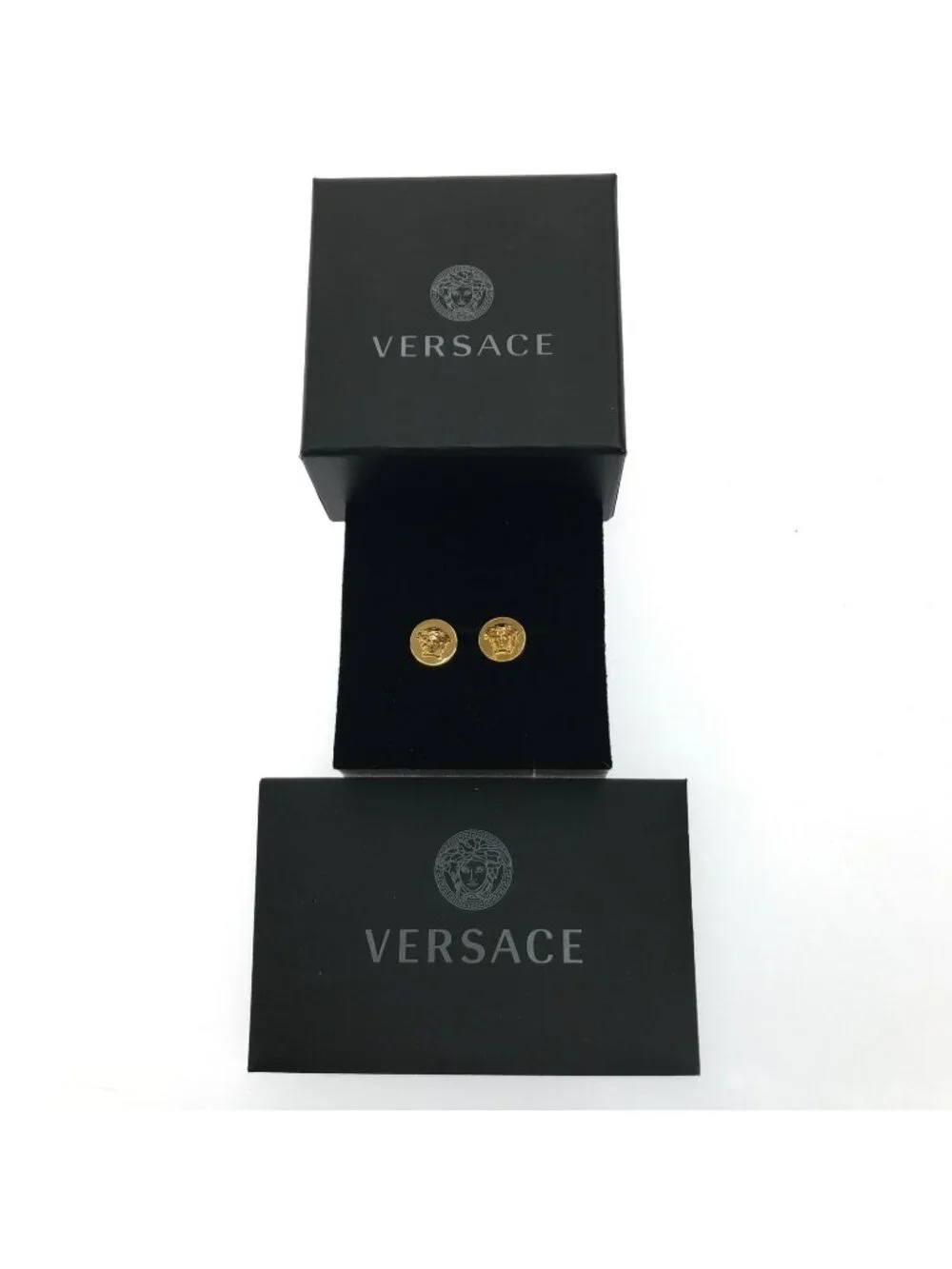 Versace Earrings Medusa Gold